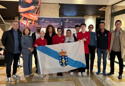 Tres estudantes representan a Galicia en Lyon  na maior competición internacional de FP